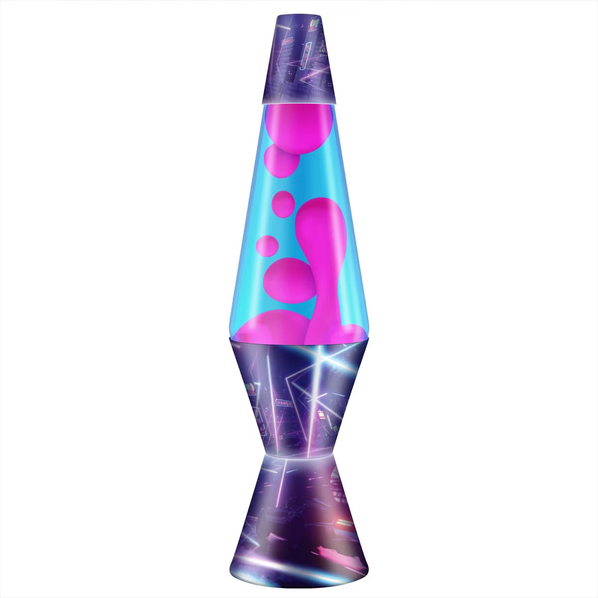 Schylling LAVA Lamp Electric Pink Purple Motion Lamp 14.5 Inch