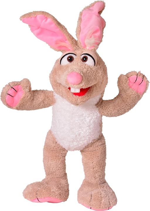 THiN AiR Brands Living Puppets Herbie II 24 Inch Rabbit Hand Puppet
