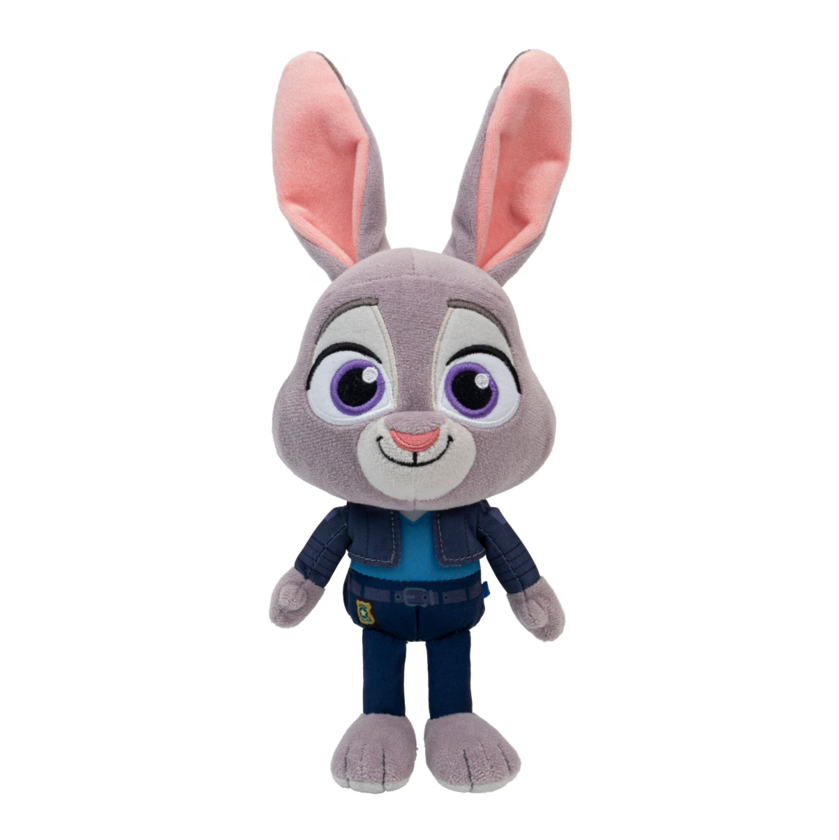 Disney Zootopia Judy Hopps 6-Inch Plush Toy – Soft Police Officer Character Plush for Kids and Collectors