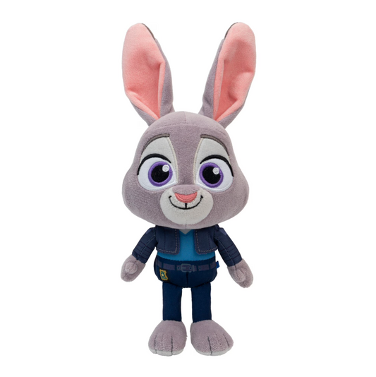 Disney Zootopia Judy Hopps 6-Inch Plush Toy – Soft Police Officer Character Plush for Kids and Collectors