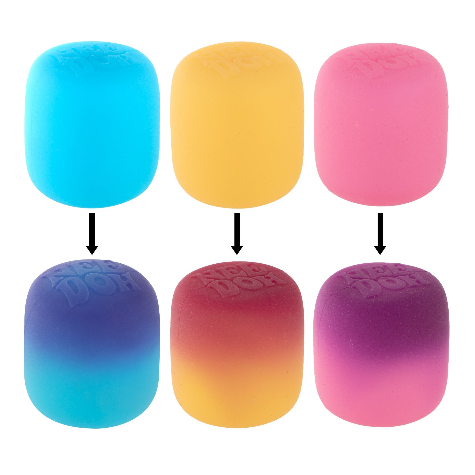 Nee Doh Mello Mallo 2.5 Inch Squish Ball Fidget Toy