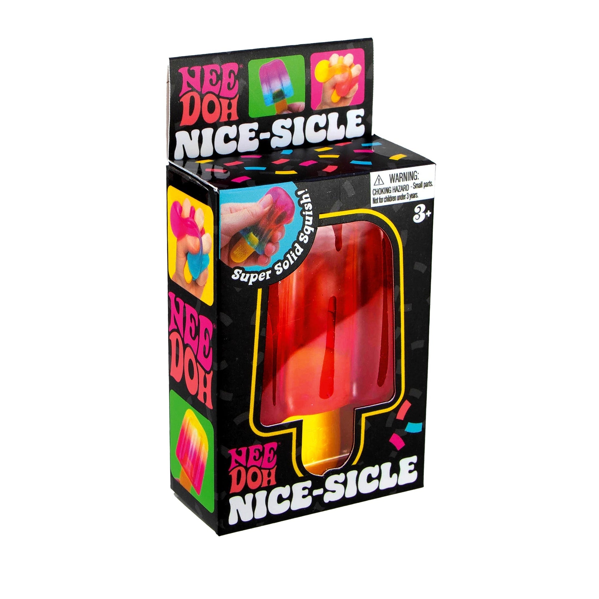Nee Doh Nice-Sicle 3.5 Inch Squish Ball Fidget Toy