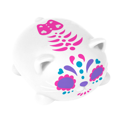 Schylling NeeDoh Sugar Skull Cats Sensory Squishy Toy