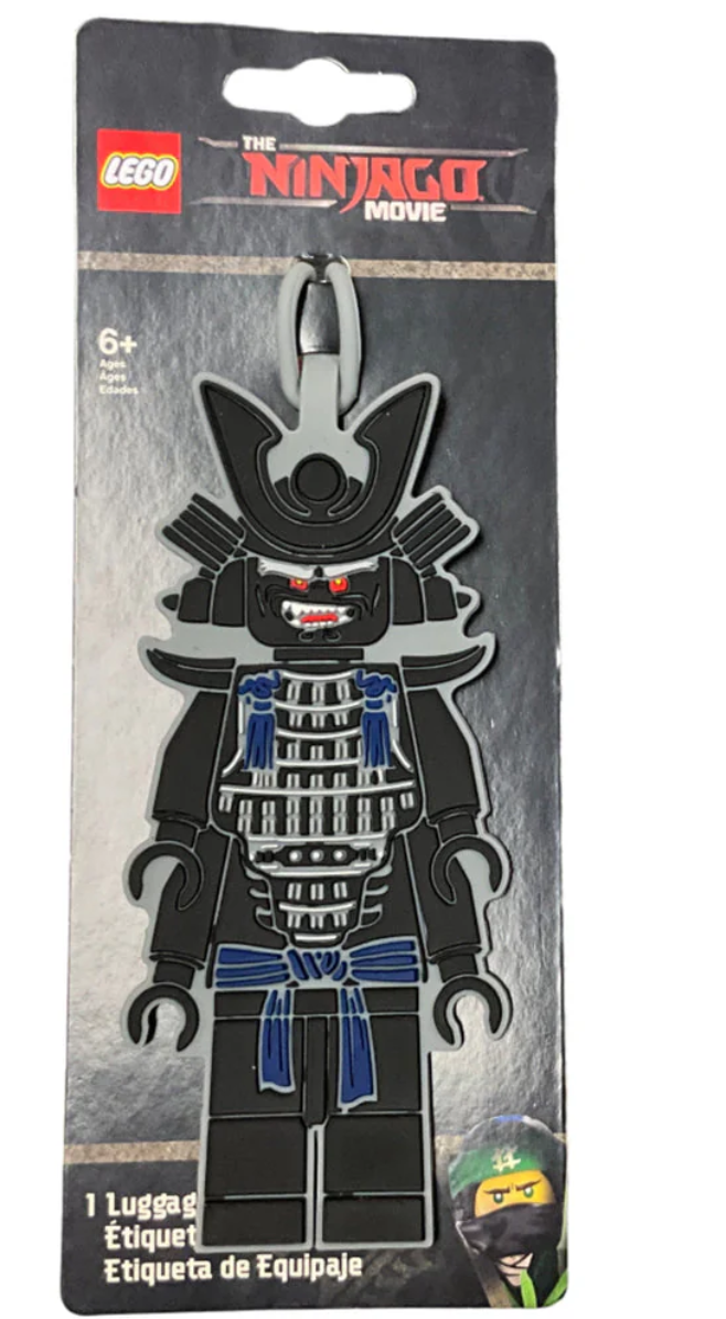 LEGO Ninjago Sensei Wu luggage tag travel accessory
