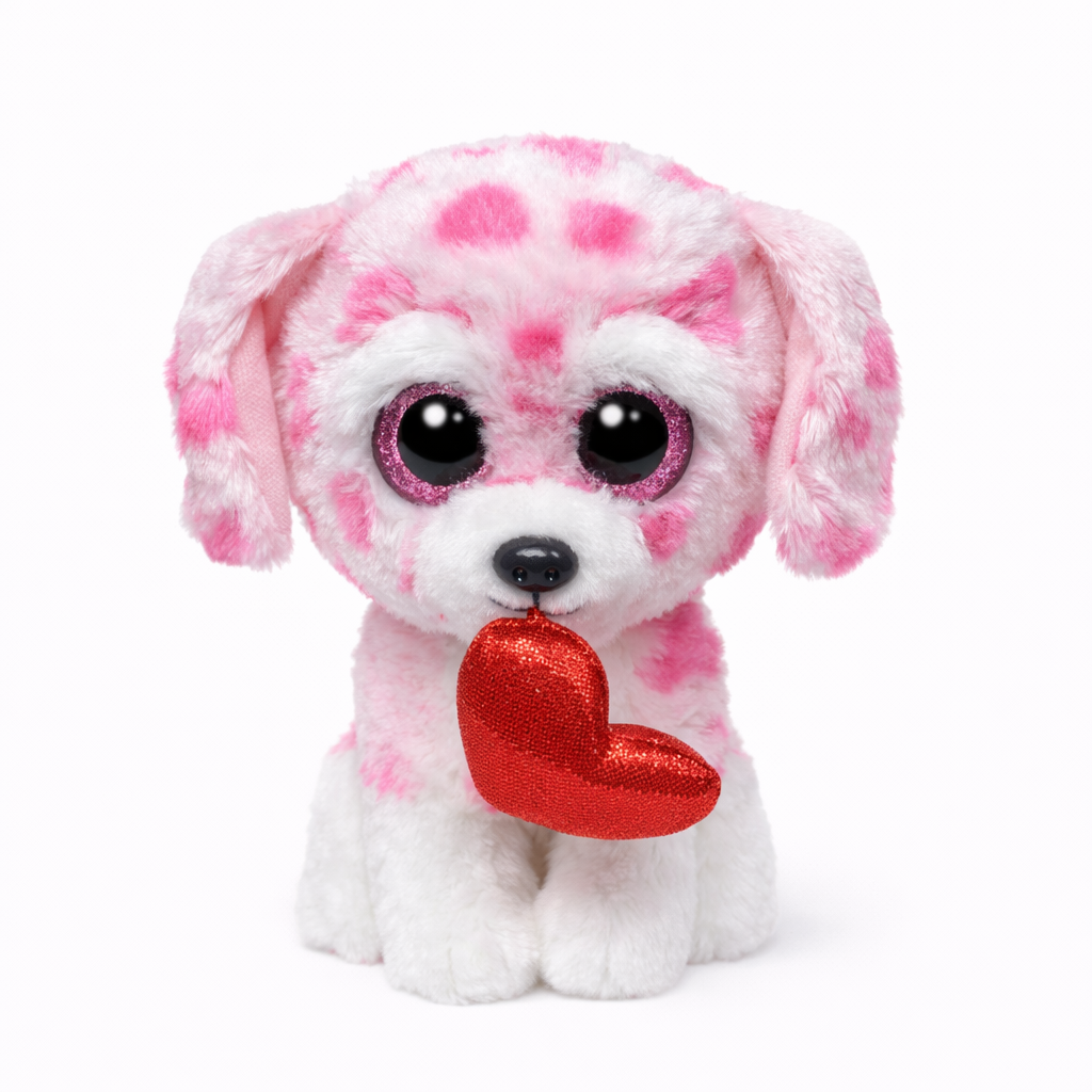 TY Rory 6 Inch Valentine Plush Toy