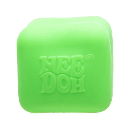 Nee Doh Nice Cube GLOW 2.5 Inch Squish Ball Fidget Toy