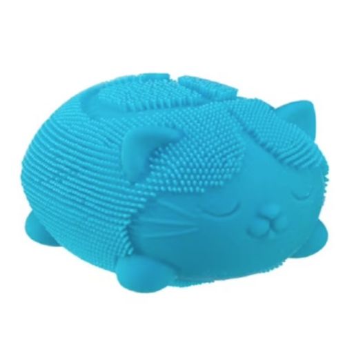 Nee Doh Wild Cats Fuzz Ball 3 Inch Squish Ball Fidget Toy