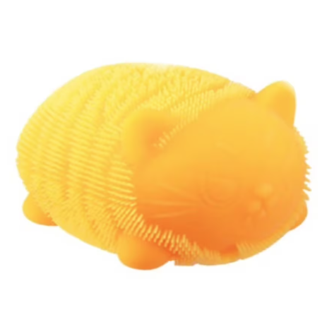 Nee Doh Wild Cats Fuzz Ball 3 Inch Squish Ball Fidget Toy