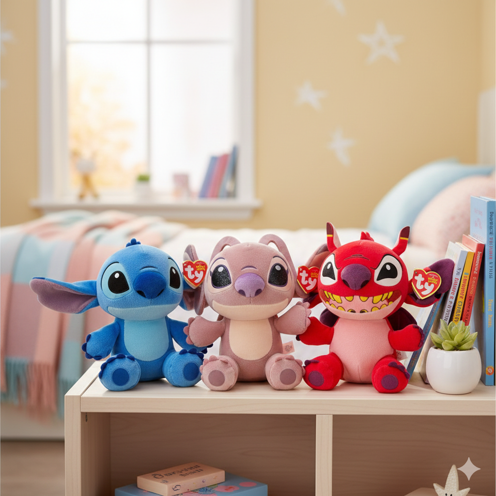 TY 6 Inch Stitch LeRoy Plush Toy