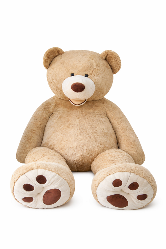 93 Inch Plush Bear | Giant Blonde Teddy Bear