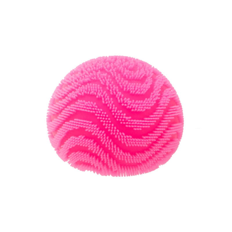 Nee Doh Wonder Waves Fuzz Ball 2.5 Inch Squish Ball Fidget Toy