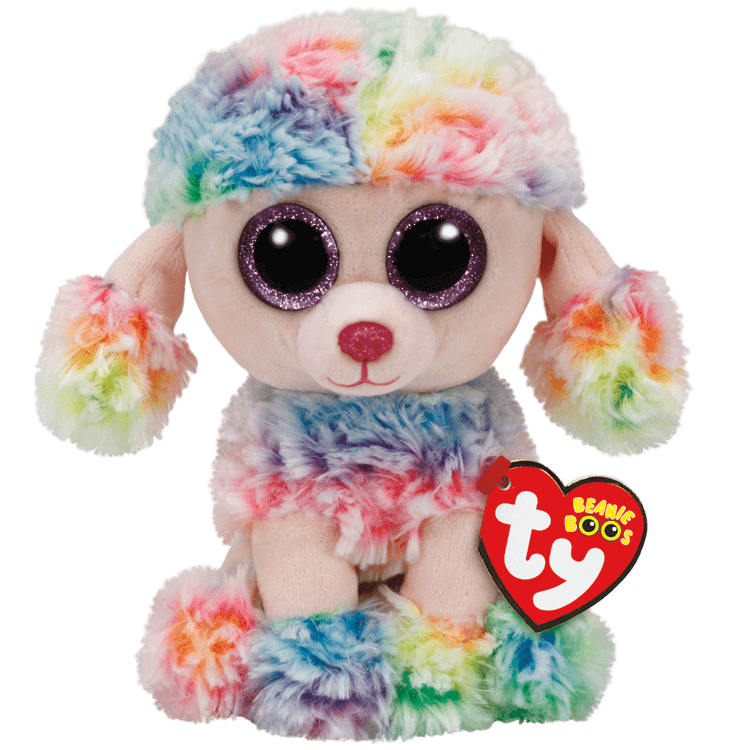 Rainbow Multicolor Poodle