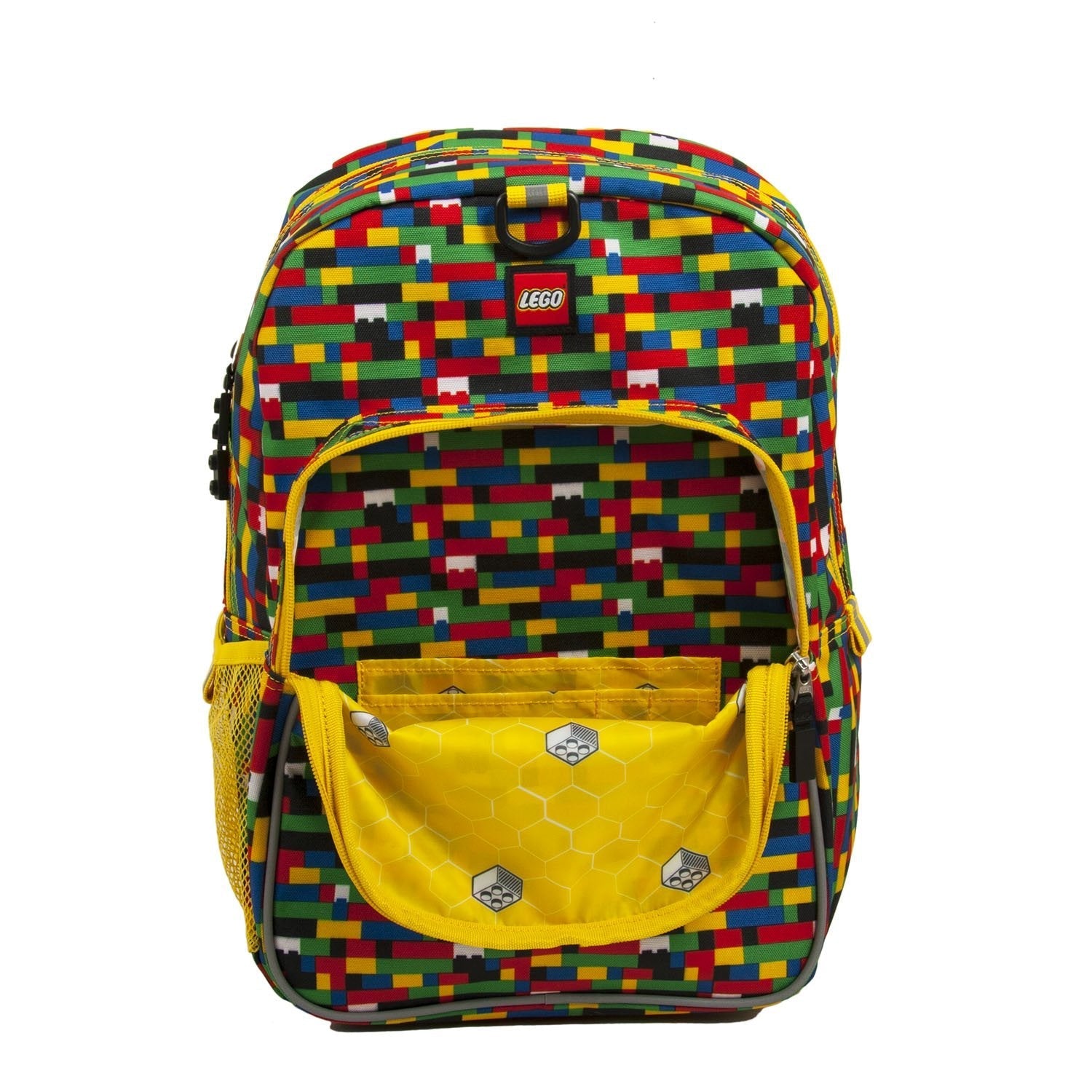 LEGO 16 Inch Heritage Classic Brick Wall Kids School Backpack