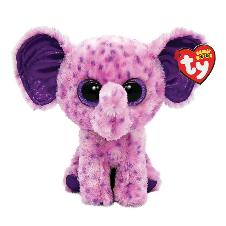 Eva Pink Speckled Elephant