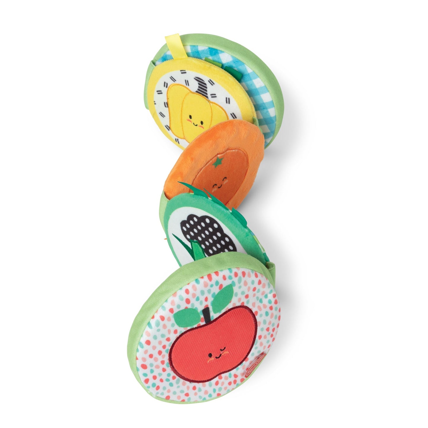 Melissa & Doug Farmers Market Tummy Time Roller Sensory Baby Toy