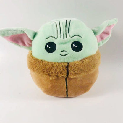 Star-Wars The Mandalorian The Child Plush Yoda plush toy two sides