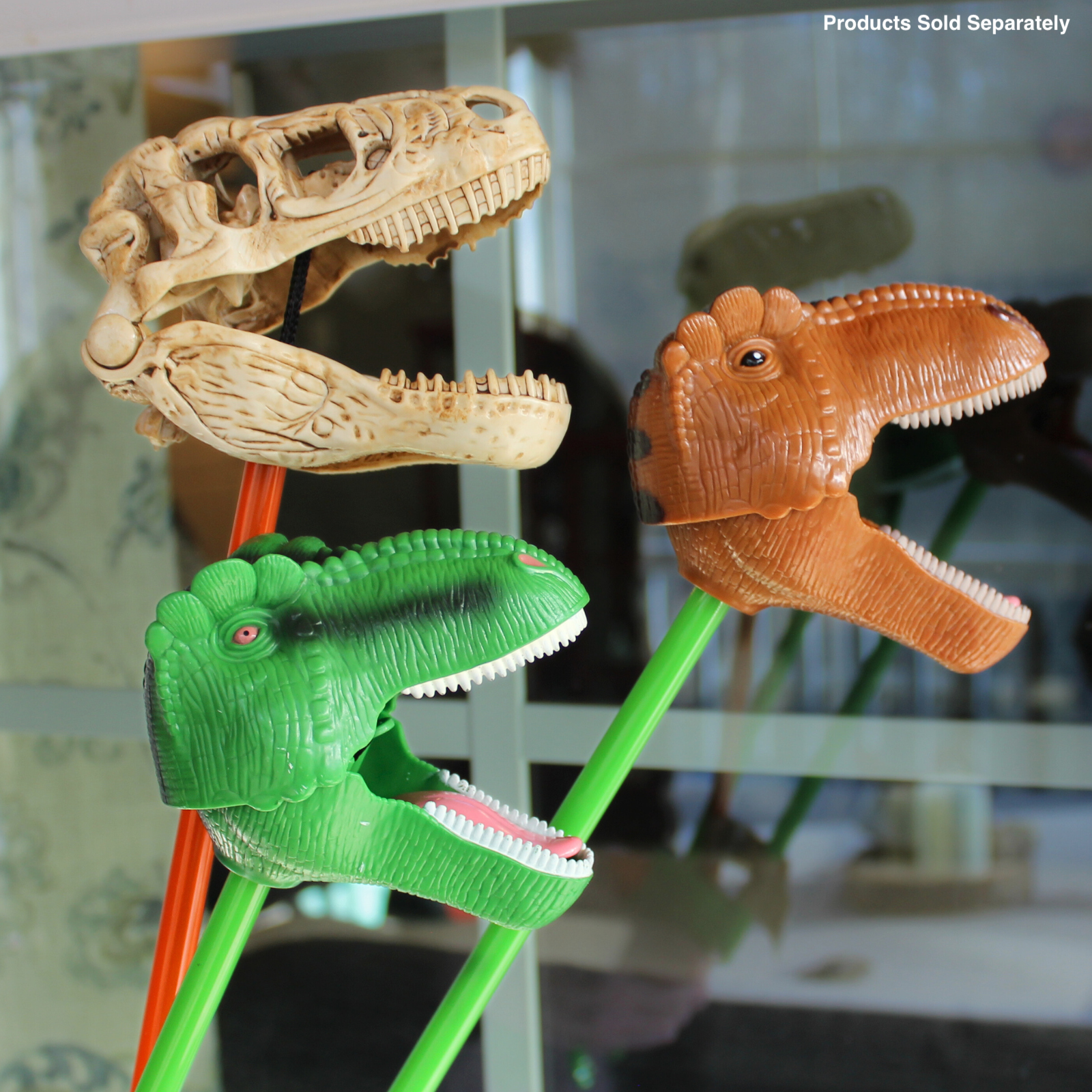 Safari Ltd. Brown T-Rex Snapper Dinosaur Grabber Toy