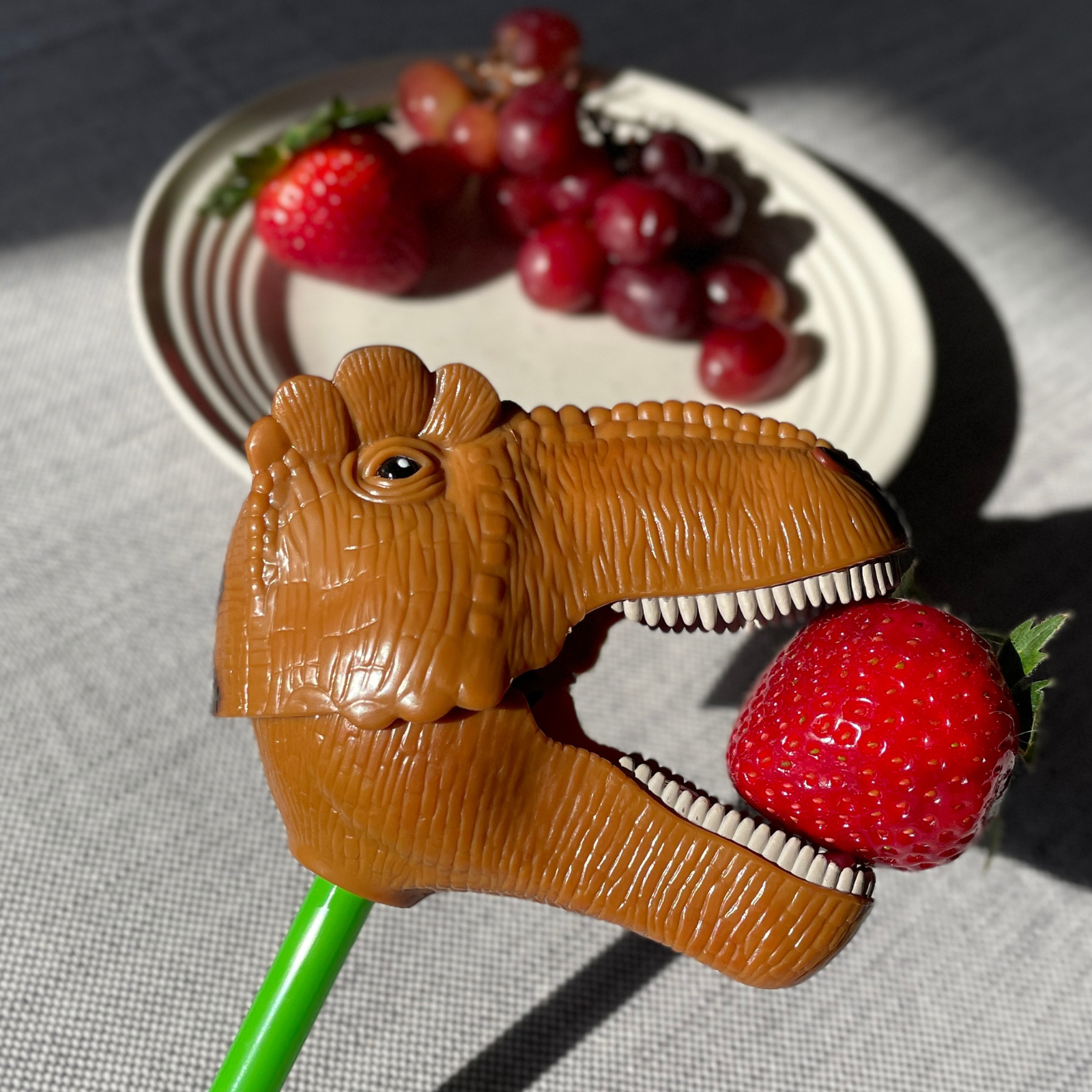 Safari Ltd. Brown T-Rex Snapper Dinosaur Grabber Toy