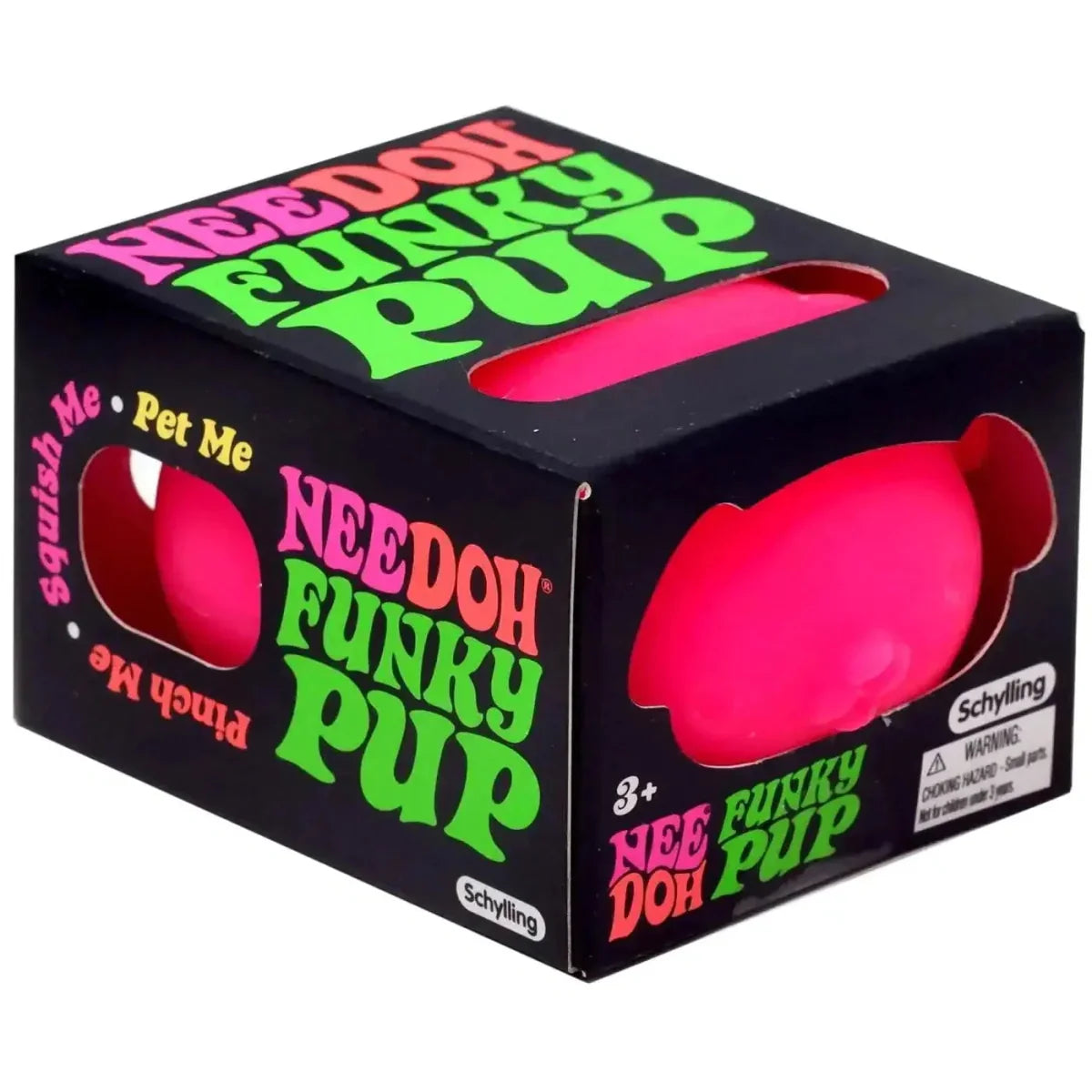 Nee Doh Funky Pups 2.5 Inch Squish Ball Fidget Toy