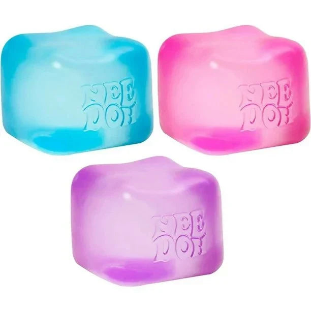 Nee Doh Nice Cube 2.5 Inch Squish Ball Fidget Toy