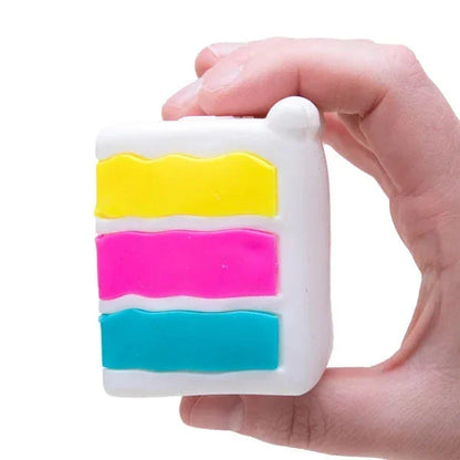 Nee Doh Peace O Cake 3.5 Inch Squish Ball Fidget Toy