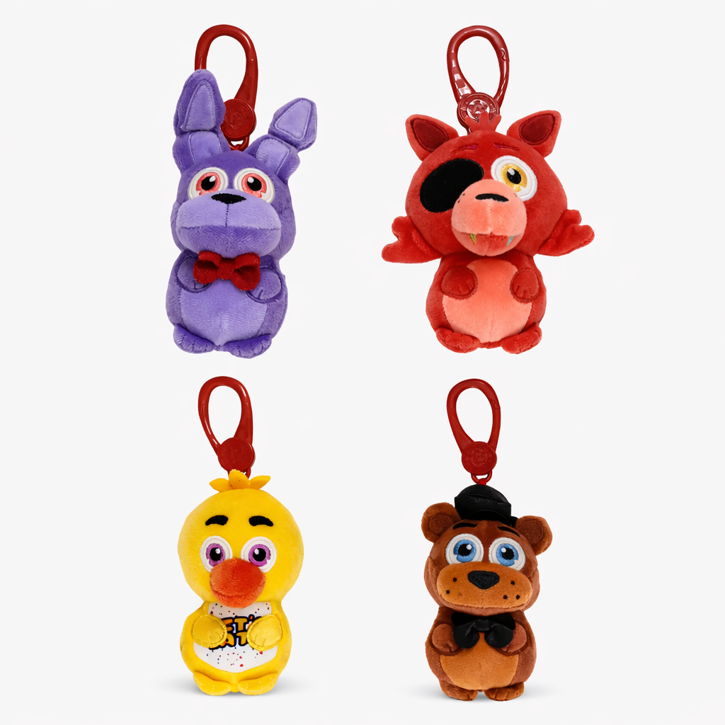 Five Nights at Freddy’s Freddy Clips Plush – Mini Character Plush Keychain