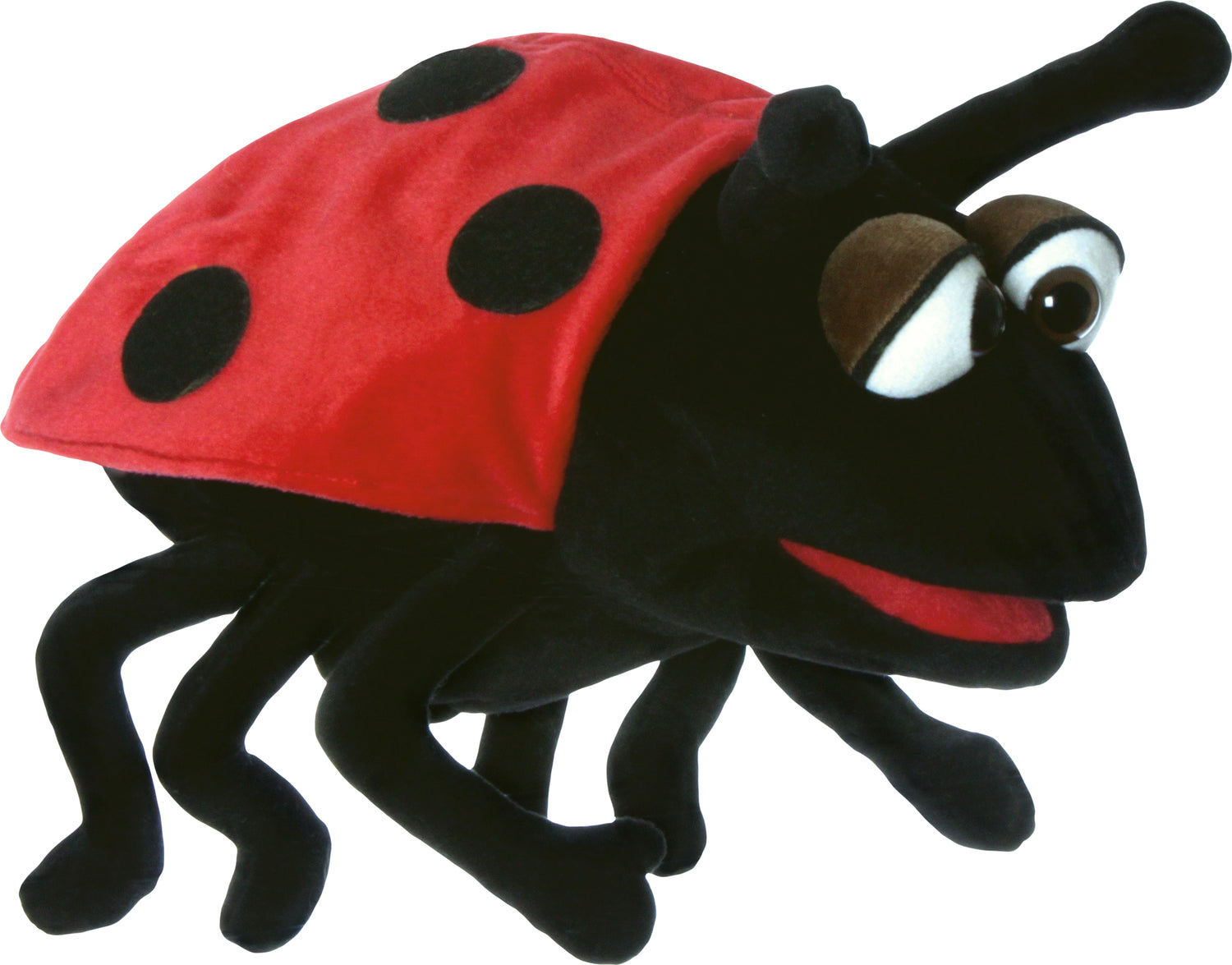 THiN AiR Brands Living Puppets Trudy 11 Inch Ladybug Hand Puppet
